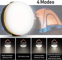 LED qua Campa, Luz recargable y portátil de La Tienda, 5 Modos, 1200mAh Banco de poder - details 0