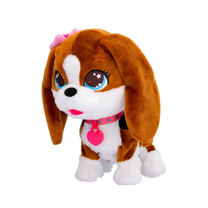 Club Petz Susy, Perrita de Peluche Interactiva, Divertida y Suave Que Canta, Baila y Responde a +20 Comandos de Voz, Juguete Regalo para Niños y Niñas +4 Años - 1