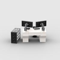 MOC Furniture Tabla De Juego De Computadora Para Niños Bloques De Construcción Educativos Juguetes De Piezas De Bloques Compatible Con Lego Material ABS - details 3