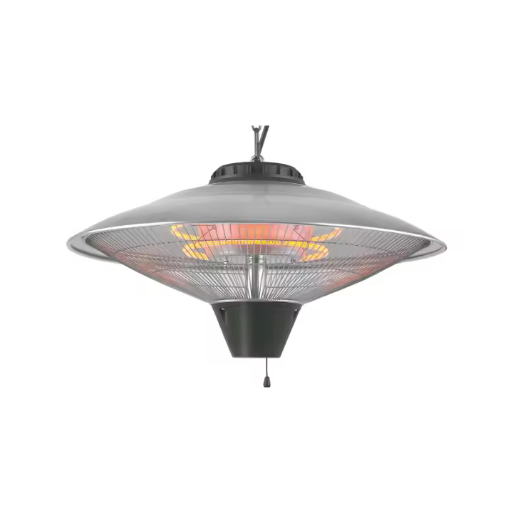 Estufa de cuarzo de exterior para techo 2100w edm - 1