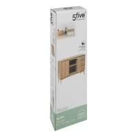 APARADOR BAJO EFECTO MADERA ABANA MARCA 5 FIVE - details 1