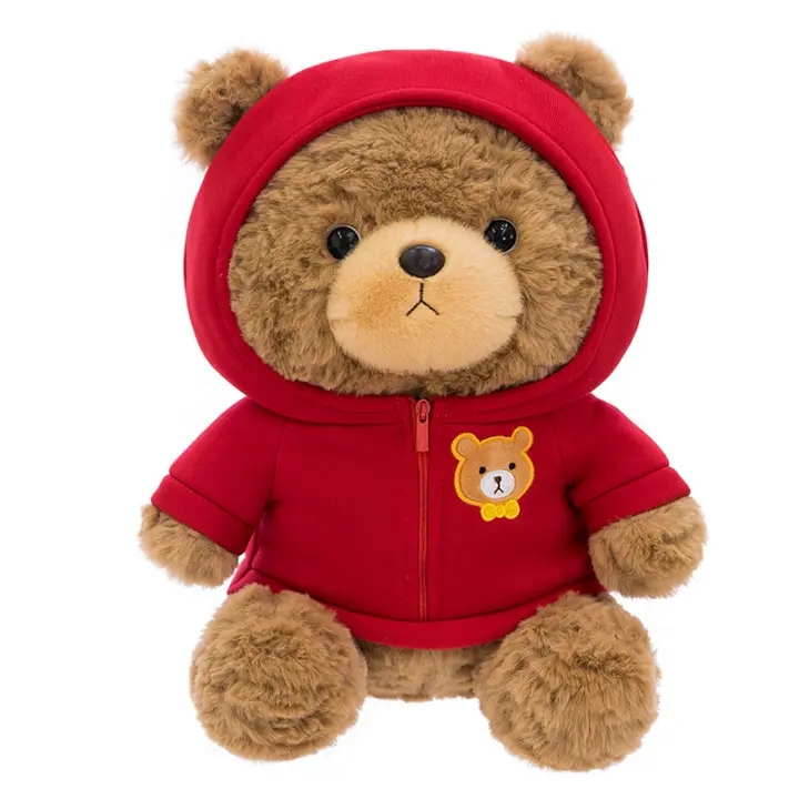 Nuevo suéter informal de oso, regalo de cumpleaños para niños. Muñeco de peluche. - 1