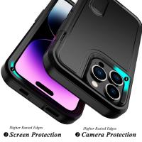 Funda Protectora Para iPhone 15 pro Max 15 pro 15 Con Soporte De Pie Resistente a Golpes Y Arañazos Cubierta Rugged - details 2