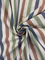 Tejidos Ortuño - Tela Loneta Rayas Multicolor , Tela para tapizar, Tela por metros, Tejida No estampada, ideal para decorar hogar, Sillas, Cojines, Cortinas, Bolsos,1m x Ancho 2.80m - details 2