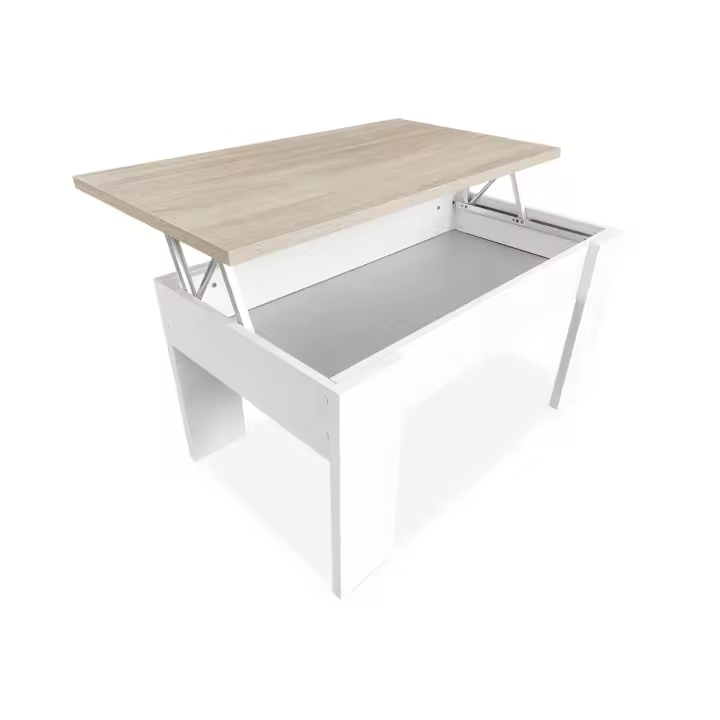 Duérmete Online - Mesa de Centro Elevable Gala - Melamina Alta Calidad - 1