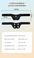 Estimulador Muscular Eléctrico EMS Para Glúteos Entrenador De Caderas Recargable Por USB Perder Peso Y Quemar Grasa Fitness Toner Muscular - details 19