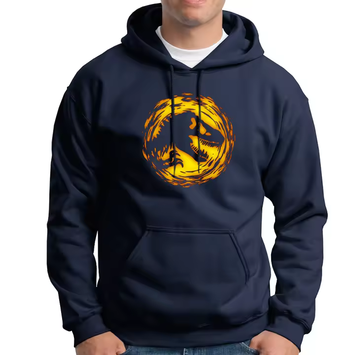 Sudadera con capucha Parque Jurasico. Jurassic World. Jurassic Park. Blue. Owen. Alan. Ellie. Hammond. Lex. Tim. Claire. Maisie. Varios colores. Todas las tallas. - 1