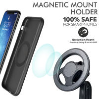 Soporte De Teléfono Magnético Para Coche 4 En 1 Con Portacopos Y Ajustable En 360 Grados Base Accesorio Interior De Auto Con Bandeja De Mesa - details 3