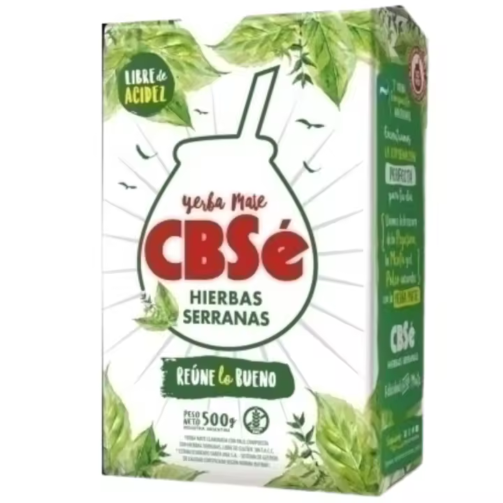 🌿​🌿​YERBA CBS 500G🌿​🌿​ DIFERENTES SABORES. GUARANA, LIMÓN, POMELO, FRUTOS DEL BOSQUE, HIERBAS SERRANAS Y NARANJA - 1