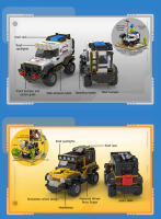 SEMBO Bloques De Construcción De Coche Deportivo Para Niños Modelo De Carreras Off-Road Kit De Construcción De Bloques Para Jóvenes Boys Regalo De Juguetes - details 13