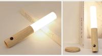 Lámpara De Pared Recargable Con Sensor De Movimiento Y Luz LED Retro Para Dormitorio Pasillo Escaleras Cocina Linterna Portátil - details 3