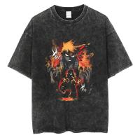Camiseta De Verano Para Hombre Estilo Japonés Anime My Hero Academia Hip Hop Streetwear Vintage Algodón Manga Corta Con Estampado Digital - details 4