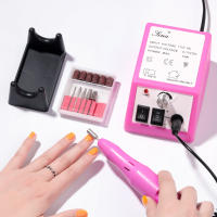 LULAA Set De Manicura Eléctrica Profesional Con Sándwich De Uñas Y Pulidora De Uñas Herramienta De Corte Para Uñas - details 1
