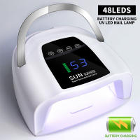 Lámpara De Uñas LED Recargable Con Sensor De Movimiento Para Curar Polvos De Uñas Con 48LEDs Secador De Uñas Profesional Herramienta De Arte De Uñas - details 7