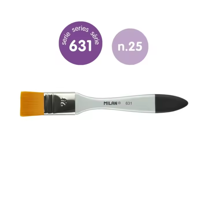 MILAN Paletina 'Premium Synthetic' serie 631, 25 mm - 1