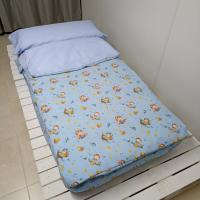 ROYAL Saco Nórdico Osito Aventura Azul Cama 90 Con Cremallera y Fuelle Sin Relleno. Ideal para no destaparse al dormir, muy fácil de hacer la cama - details 0