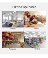 Sensor Inteligente De Temperatura Y Humedad ZigBee/WiFi Tuya Batería Poderada Para Seguridad Doméstica Compatible Con Alexa Y Google Home - details 11