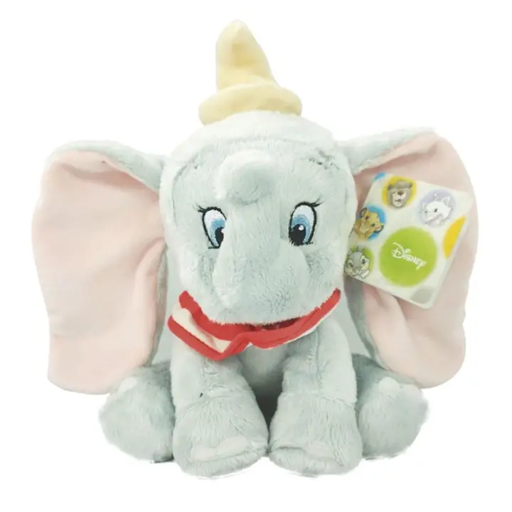 Peluche de Dumbo con camiseta corta y gorrito de 17 cm de tamaño - 1