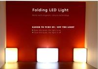 Lámpara De Mesa Recargable USB 3D Madera Plegable LED Luz Nocturna De Libro Con 3 / 5 Colores De Iluminación Decoración Para Dormitorio Y Sala De Estar - details 4