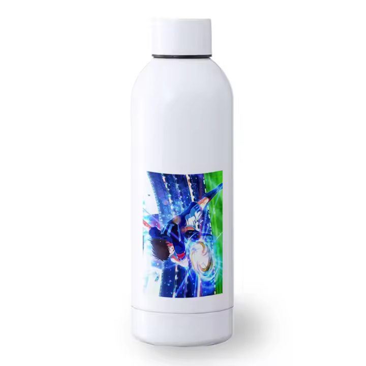 BIDON 500 ML ACERO INOXIDABLE OLIVER ATOM FUTBOLISTA deporte deportivo botella senderismo manga futbol furgol - 1