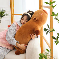 Juego De Peluches Capybara Mommy Con 4 Bebés Muñeco De Peluche Capybara Juguete De Cojín Y Mochila Para Niños Regalo De Navidad - details 7