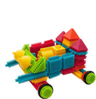 Juguetes De Bloques De Construcción DIY Para Niños Educativos Interactivos De Modelado Con Bloques Interconectables Para Niños Pequeños Asamblea Familiar - details 8