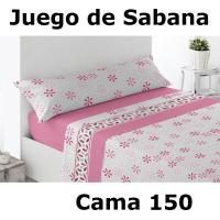 Juego Sábanas para Cama De 150, 3 Piezas ,Sábana Bajera, Encimera, Funda de Almohada,microfibra 100% poliester,cm,fespu - details 0