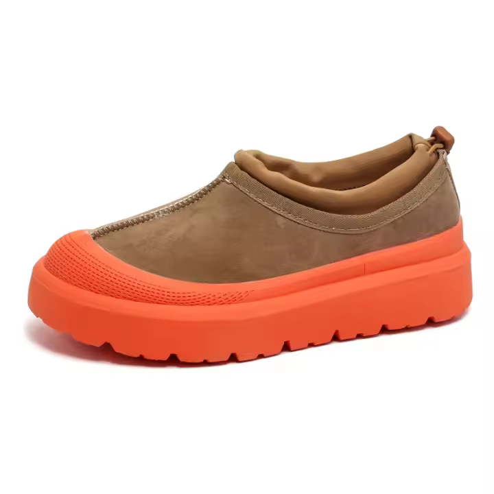 Nuevos Zapatos De Lana Para Mujer 2024 Botas De Nieve De Plataforma Calientes Antideslizantes Exteriores Para Al Aire Libre Con Lona Y Suela De EVA Zapatos De Invierno Con Forro De Peluche Corto - 1