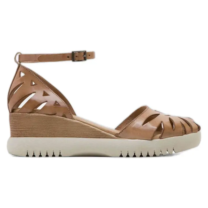 Sandalias Porronet Bolo para mujer en color marron - 1