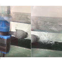 Bomba De Circulación Para Acuario Power Head Hacer Ondas En El Tanque Rotación De 360 Grados Para Peces Material Plástico Potencia 3W - details 6