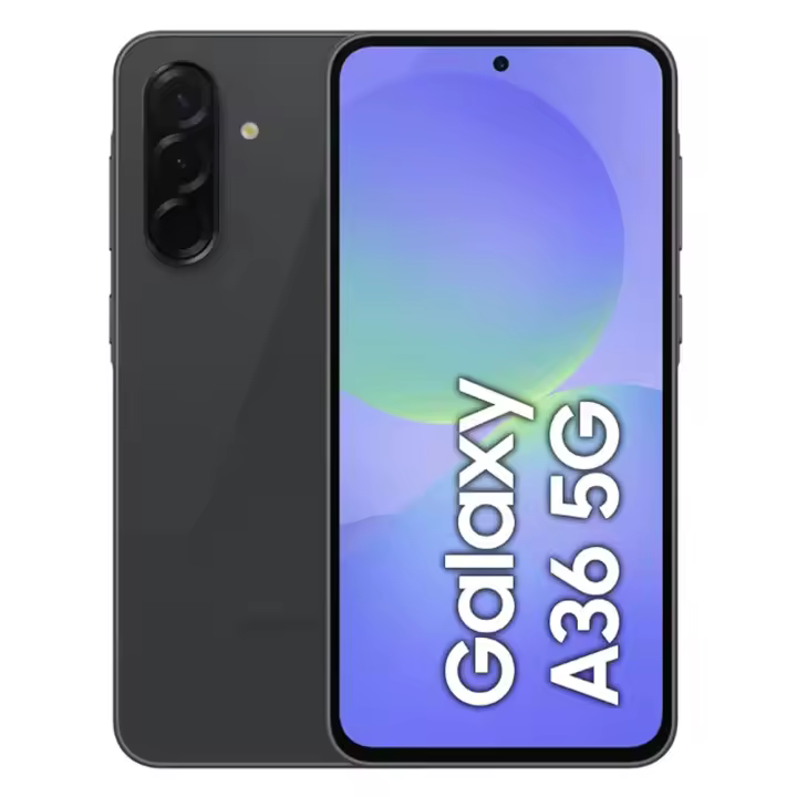 Samsung Galaxy A36 5G, 8GB RAM, 128GB ROM, Pantalla AMOLED de 6.7 Pulgadas, Frecuencia de Actualización de 120Hz, Cámara de 50MP, Batería de 5000 mAh, Carga Rápida, Doble SIM, USB Tipo-C,Sin cabeza de carga - 1