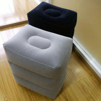 Almohada De Viaje Inflable Para Niños PVC Reposapiés De Vuelo Para Coche Y Autobús Almohada De Descanso Corporal Rectangular - details 7