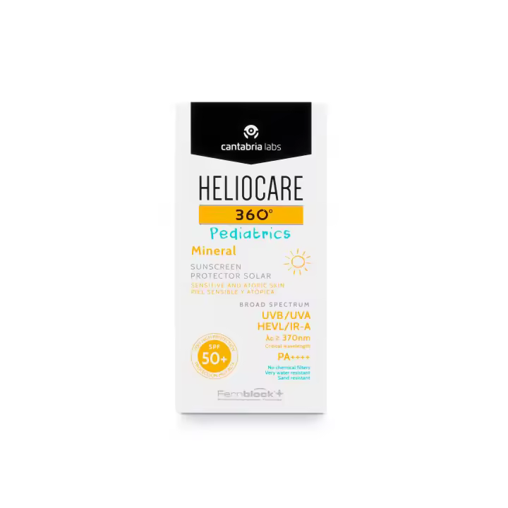 HELIOCARE 360º SPF 50 PEDIATRICS MINERAL PROTECTOR SOLAR PIEL SENSIBLE Y ATOPICA 50 ML - 1
