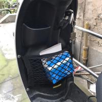 Red De Carga Para Motocicleta De Alta Resistencia Con Bolsa De Almacenamiento Red De Malla Elástica Organizador De Suministros De Nylon Para Bicicletas Y Scooters - details 9