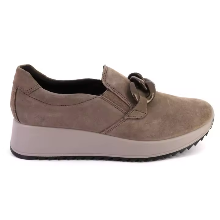 IMAC 657631 Mocasines de mujer taupe ANTE SERRAJE 624 - 1