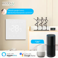 Termostato De Calentamiento Wifi Tuya Para Suelo Calentado Digital Regulador De Temperatura Alexa Google Home 220V 16A Color Blanco Y Negro - details 9