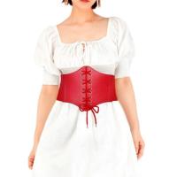 Corset Mujer Cinturón Ancho Elástico, Corsé Atado Cintura Corset Sexy Retro Las Mujeres Corsés Vestidos de Fiesta para Fiesta Navidad y Halloween Carnaval - details 3