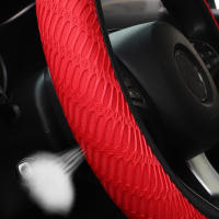 Cubierta De Volante Automotriz 3D Transpirable Y Estereoscópica Sin Anillo Interno Ajuste Para 14.5-15 Pulgadas Antideslizante - details 1