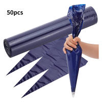 50pcs Bolsas De Pastelería Desechables Extra Grandes 21 Pulgadas Para Decoración De Pasteles Crema Y Enchufe De Postres Herramientas De Hornear - details 7