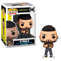 FIGURA FUNKO POP CYBERPUNK 2077 V-MALE 9 CM - Nuevo a Estrenar - Original FUNKO - Miniatura POP - Figura de Colección Funko - details 1