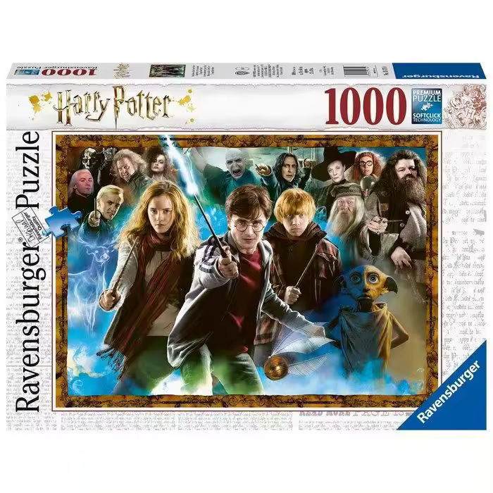 RAVENSBURGER PUZZLE HARRY POTTER 1000 P 70X50CM HARRY POTTER 37x6x27 Cms. - 1