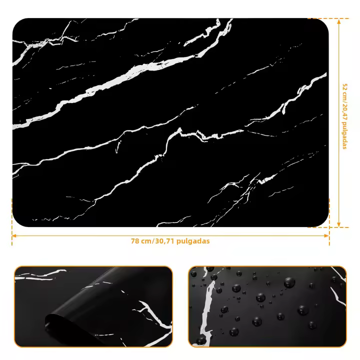 Alfombrilla De Inducción Silicone Protector De Horno Resistente Al Calor No Deslizante Tamaño 30.8x20.5 Pulgadas Cubierta Para Estufa Eléctrica Accesorio De Decoración Para Mesa - 1