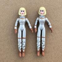 Muñeca Vintage ST Mini Figura 10cm Asistente De Vuelo 7cm Astronauta Niña Adorable Articulada Colección Limitada Para Niñas De Más De 14 Años - details 5