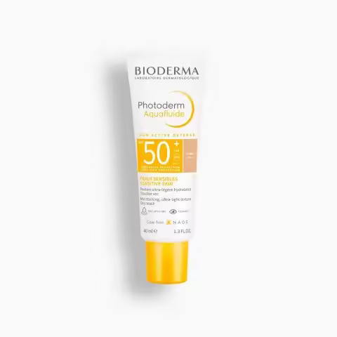Bioderma Photoderm Max SPF50+ Aquafluido Claro 40ml - Protector Solar Facial - Alta Protección Solar - Pieles Intolerantes Al Sol - Pieles Muy Claras - 1
