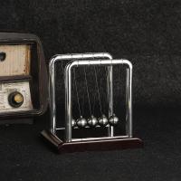 Decora Tu Escritorio Con El Balón De Péndulo De Newton Metal Balanza De Bolas De Acero Figura De Ciencia Y Física Para El Hogar - details 4
