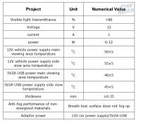 Película De Calentamiento Eléctrico Para Visera De Motocicleta Invierno Antiniebla Anti- Niebla Lentes Ultra Claros Parche Película Unisex ABS - details 0