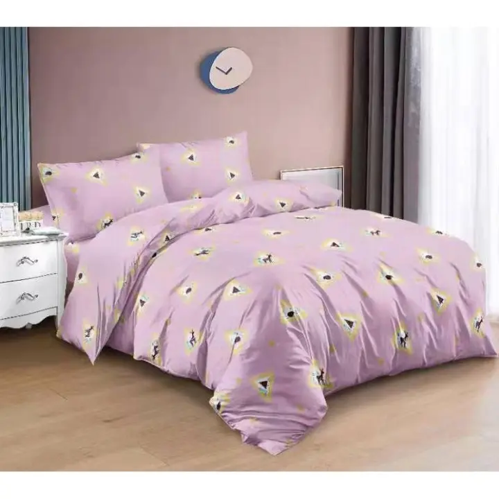 ARISE SHOP-Edredón estampado Nórdico de Microfibra para Invierno, relleno 350 gr/m3,Caliente y transpirable,Edredones Suave, Cálido,160x220cm,funda de cojín 50x70cm - 1