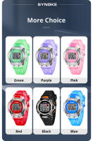 Reloj Electrónico Para Estudiantes Resistente Al Agua Deportivo Para Niños Con Luz Multi Función Digital Siete Colores Regalo Para Niños - details 12