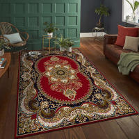 Carpetas De Lujo Y Resistencia a La Paja Para Sala De Estar Y Dormitorio Estilo Persa Americano Fácil De Limpia Y Cuidar Alfombra De Hotel Exótica Y Luminosa - details 7