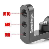 Soporte De Faro De Luces De Aluminio Para Manillar De Motocicleta 17-22 Mm 7/8" Compatible Con Cafe Racer Bobber Iluminación Para Vehículos - details 2